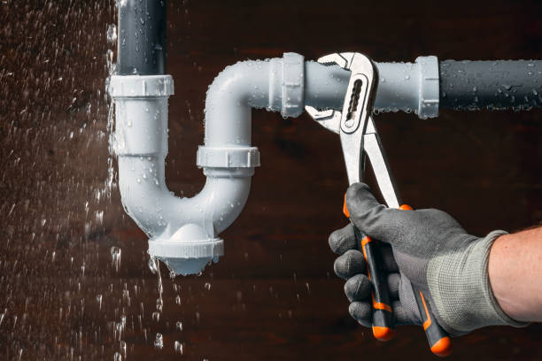 Professional Sewer Line Repair technician working in Celeste, TX
